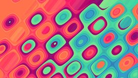 彩色几何渐变抽象背景