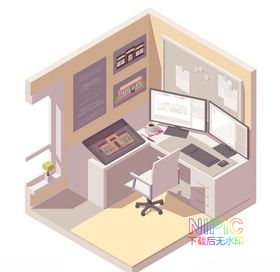 2.5d房间