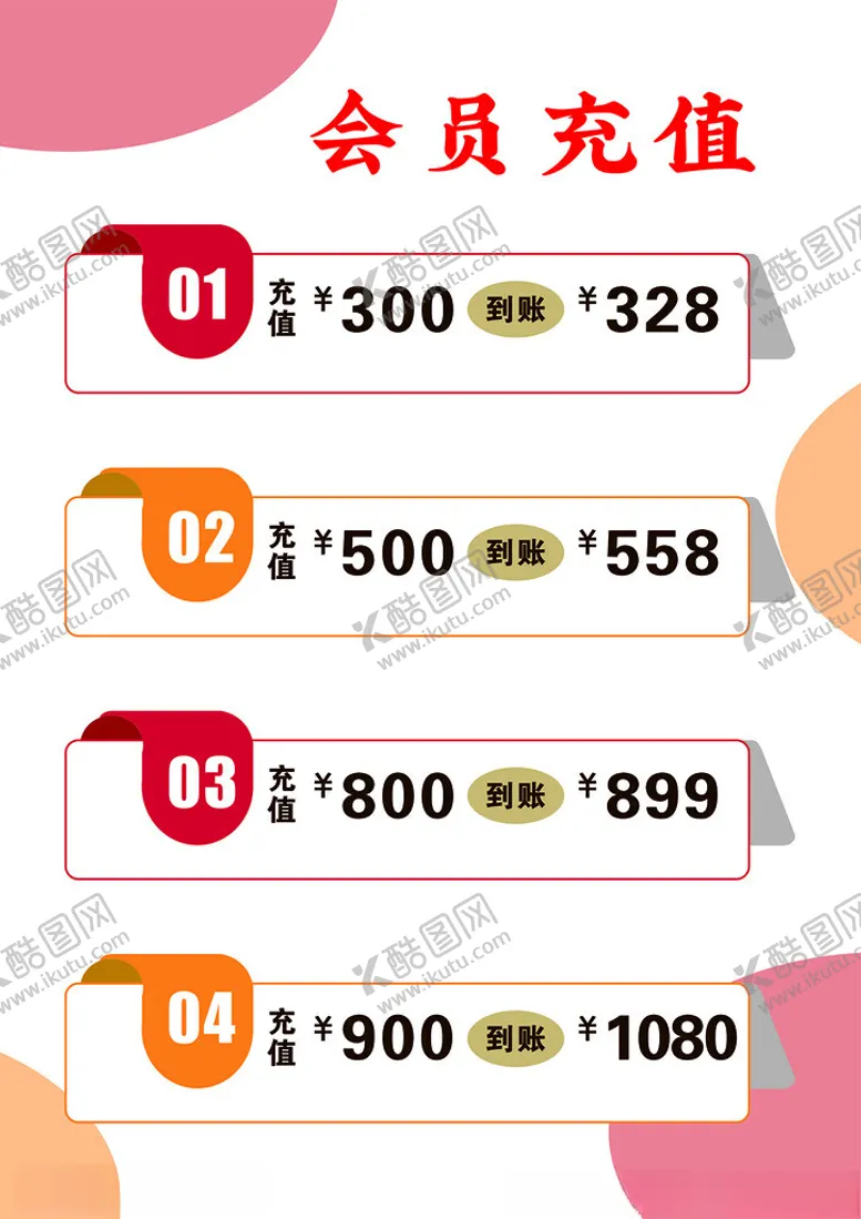 编号：90175502131239435636【酷图网】源文件下载-充值海报