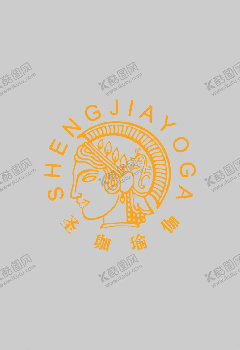 编号：10639709150150386514【酷图网】源文件下载-瑜伽logo