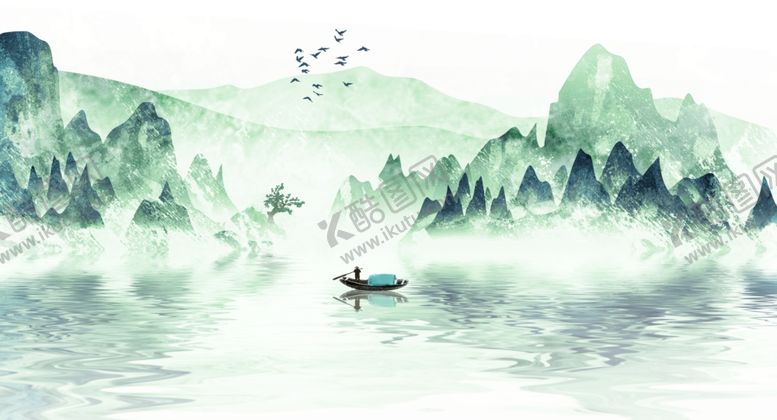 编号：26984409211420186509【酷图网】源文件下载-水墨山水