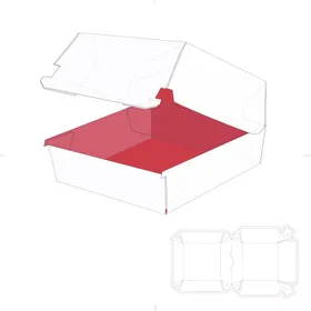 包装盒刀模图平面展开产品版