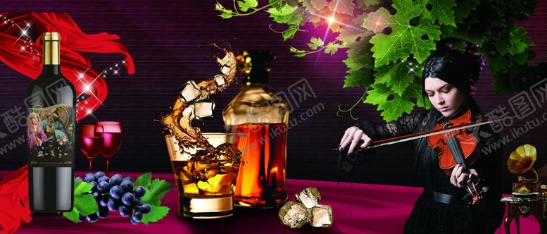 编号：39405505080843531307【酷图网】源文件下载-酒吧广告水吧广告