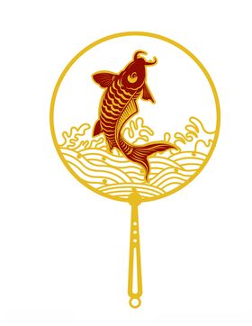 鲤鱼书签
