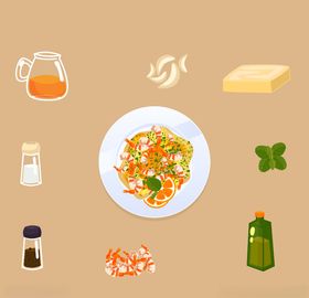 厨房食物素材