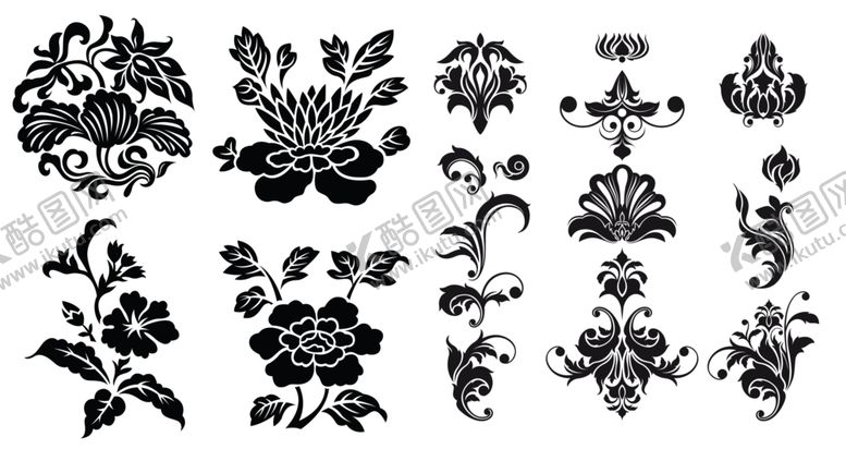 编号：16886709300116098065【酷图网】源文件下载-花剪影