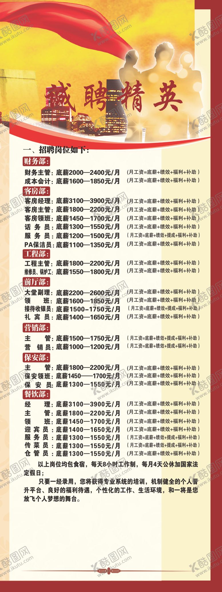 编号：85260010301657059322【酷图网】源文件下载-酒店展架