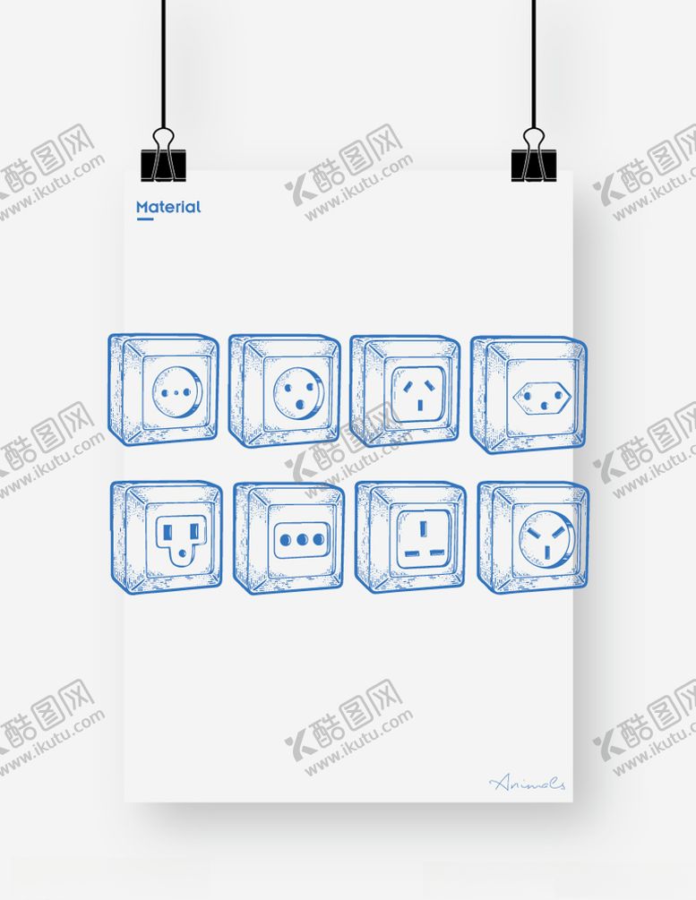 编号：63362905030128366313【酷图网】源文件下载-插座