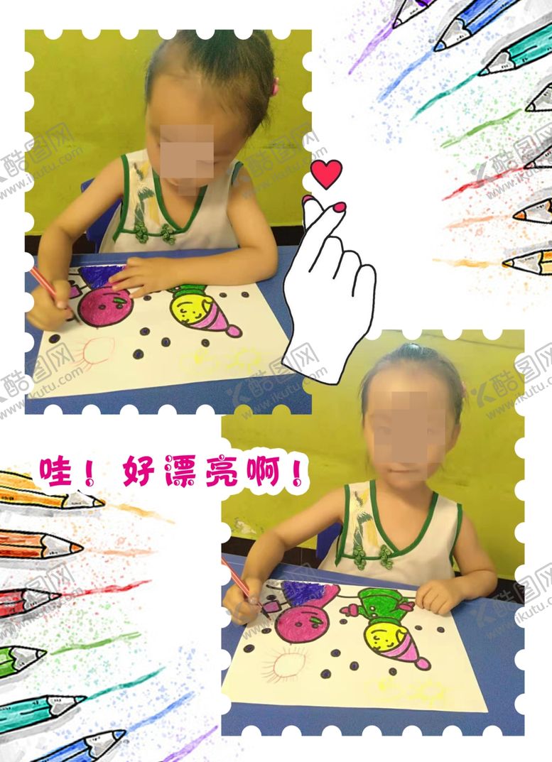 编号：39901707081452135414【酷图网】源文件下载-画笔背景图画画