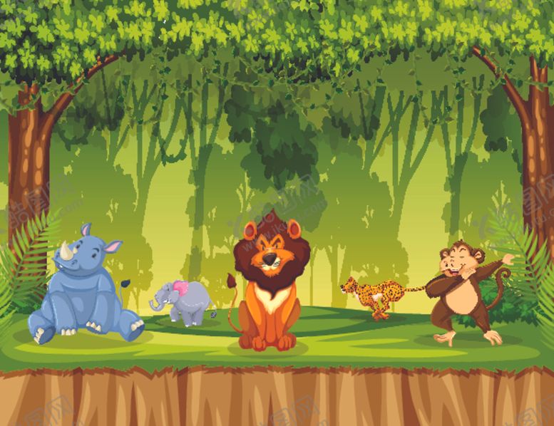 编号：59094106301714092295【酷图网】源文件下载-矢量动物素材