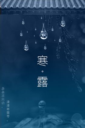 寒露海报