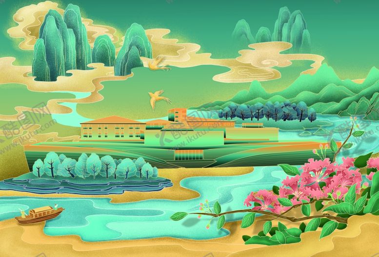 编号：25246110010056022465【酷图网】源文件下载-国潮山东