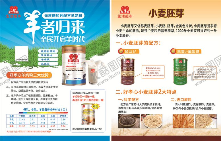 编号：16852810190742029072【酷图网】源文件下载-好孝心小麦胚芽