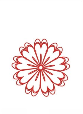 矢量花花纹花朵艺术