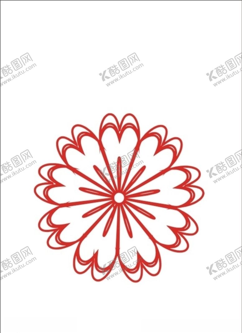 编号：38361010300220203945【酷图网】源文件下载-矢量花花纹花朵艺术