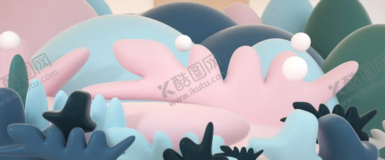 编号：64350812061032054518【酷图网】源文件下载-C4D创意电商场景
