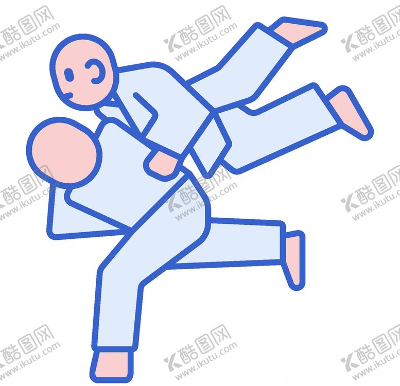 编号：19883509260307179121【酷图网】源文件下载-跆拳道小图标