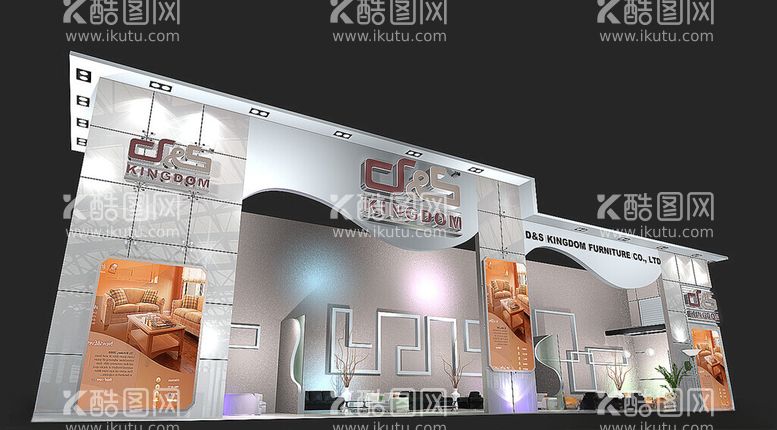 编号：12094012140022335731【酷图网】源文件下载-展览3D模型