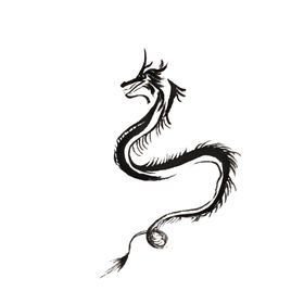 水墨龙