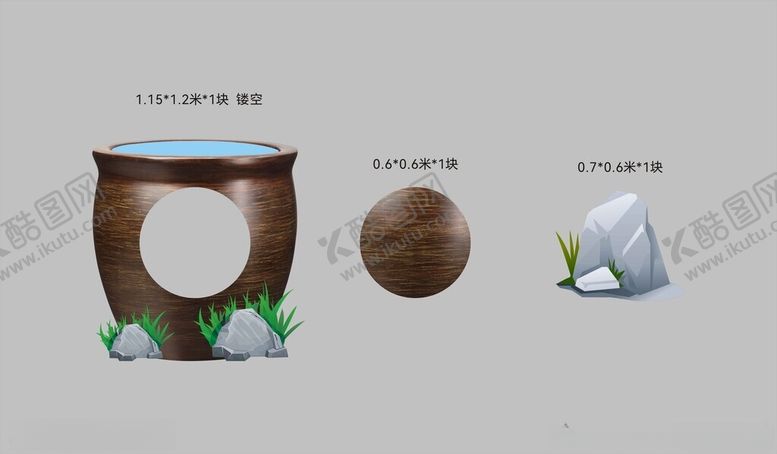 编号：34896902052127401062【酷图网】源文件下载-幼儿园道具司马光砸缸