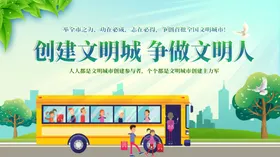 文明城市工地围挡创建创建广告