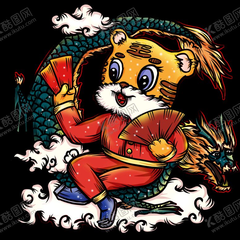 编号：74859109241831127049【酷图网】源文件下载-2022虎年卡通形象