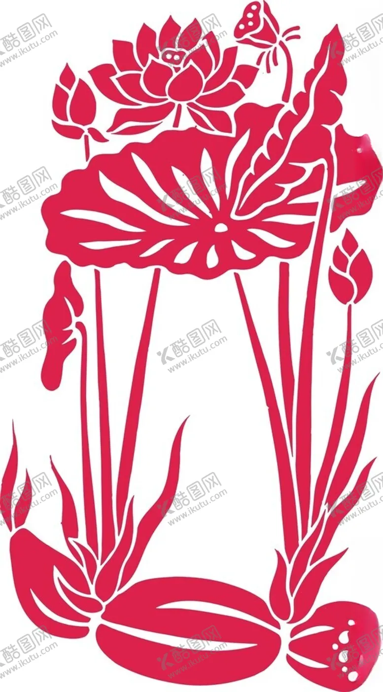 编号：14163902191437481082【酷图网】源文件下载-矢量荷花