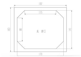 双锣八角罐刀模图