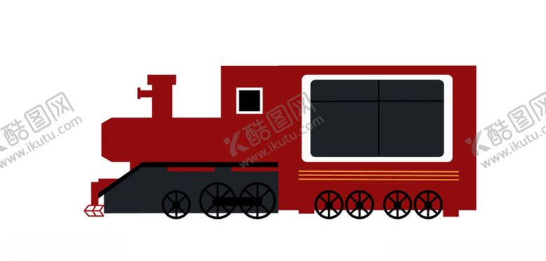 编号：96623810110438366280【酷图网】源文件下载-火车外形货架插画