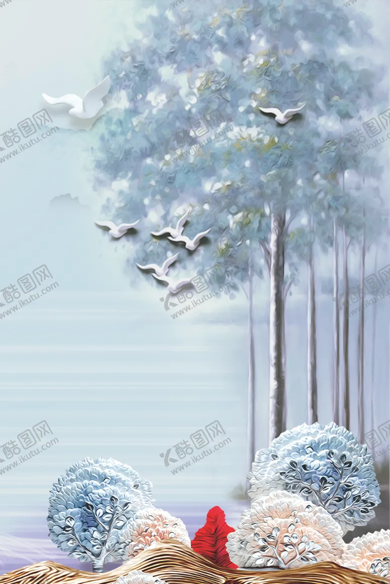 编号：97073606241104104049【酷图网】源文件下载-水彩晶瓷画