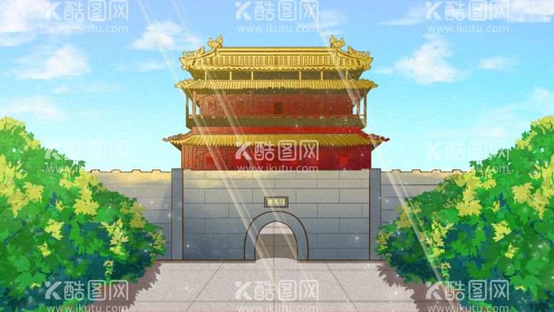 编号：47315003102228526882【酷图网】源文件下载-古典插画建筑