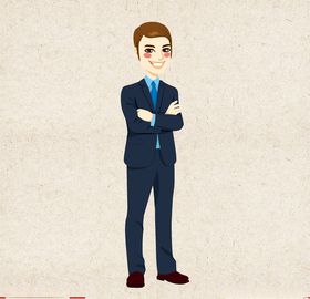 矢量人物扁平人物职业人物