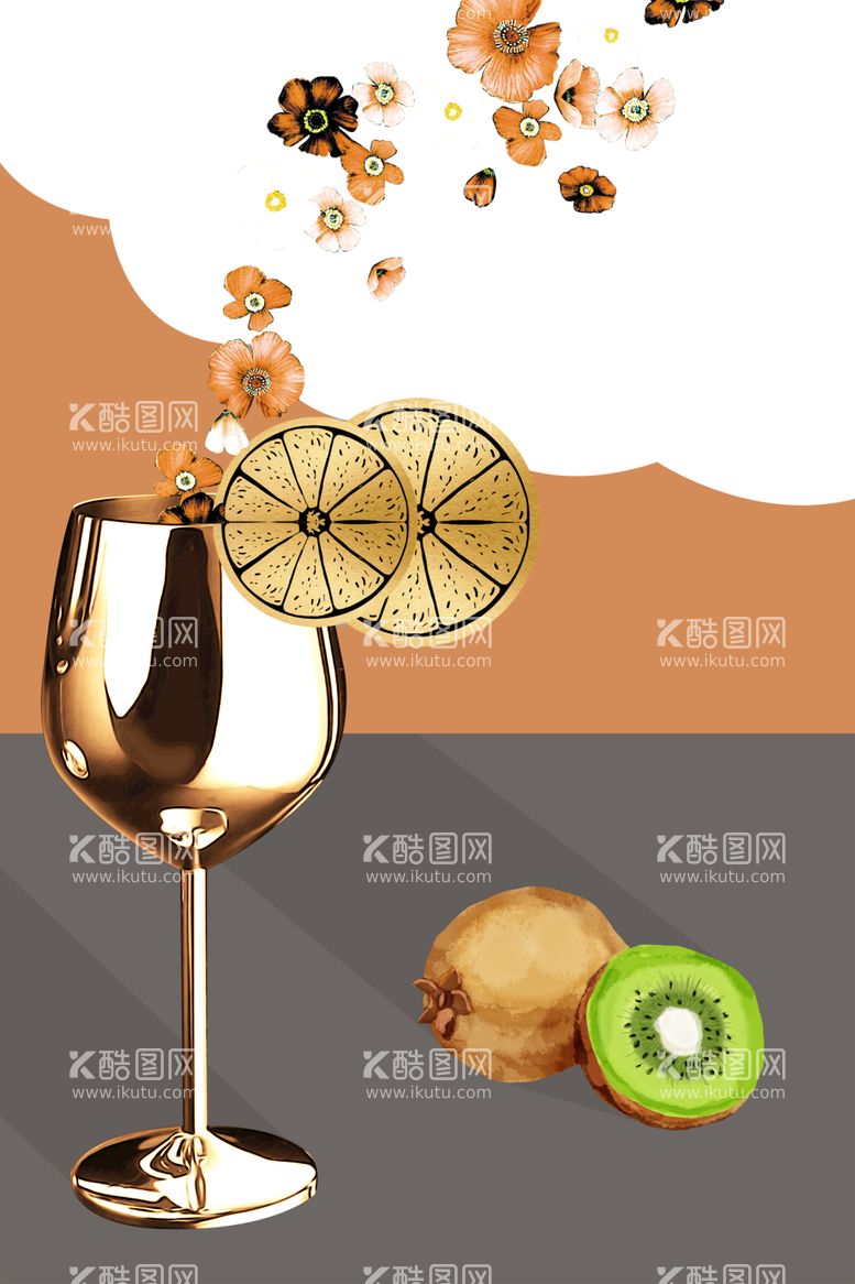 编号：32256812080113385710【酷图网】源文件下载-酒杯装饰画