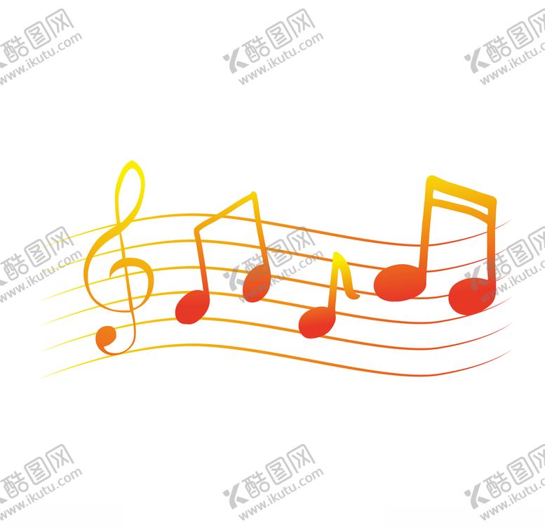 编号：51029109190758449088【酷图网】源文件下载-矢量卡通音符