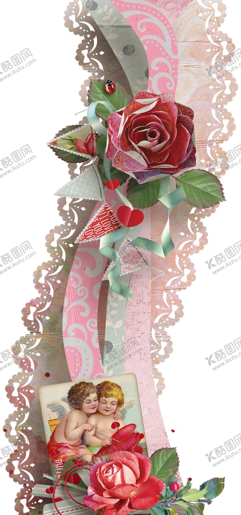 编号：26833809111337177526【酷图网】源文件下载-欧式复古花朵装饰