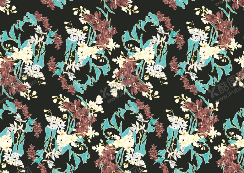 编号：49087409260544118979【酷图网】源文件下载-民族风大花