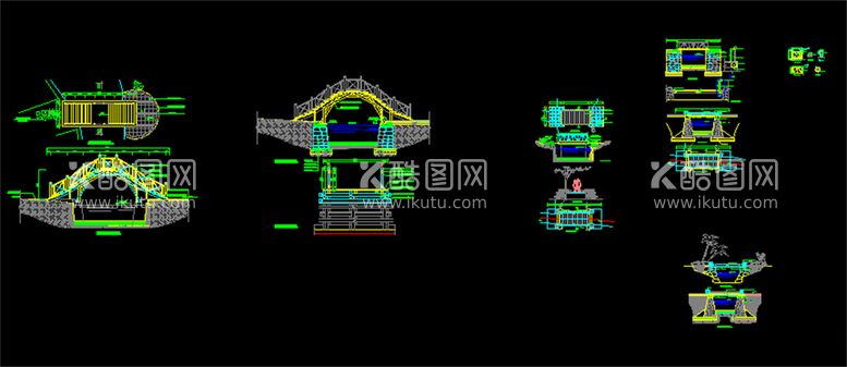 编号：46105512161429526315【酷图网】源文件下载-古典拱桥