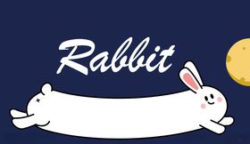 兔子奔月画笔海报banner