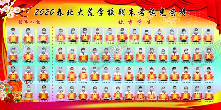编号：76031807011558089826【酷图网】源文件下载-北大荒学校光荣榜