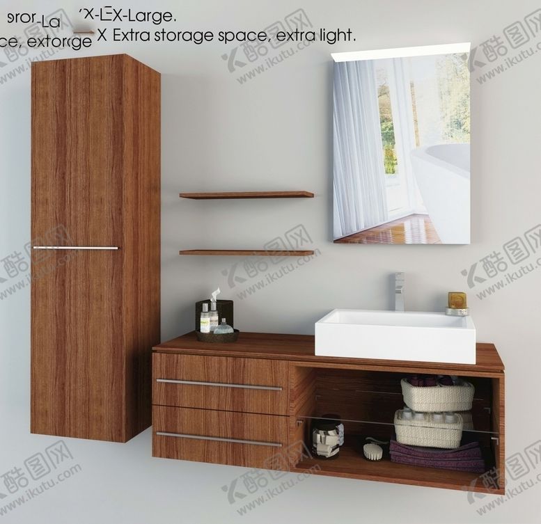 编号：64042810301215341226【酷图网】源文件下载-浴室柜