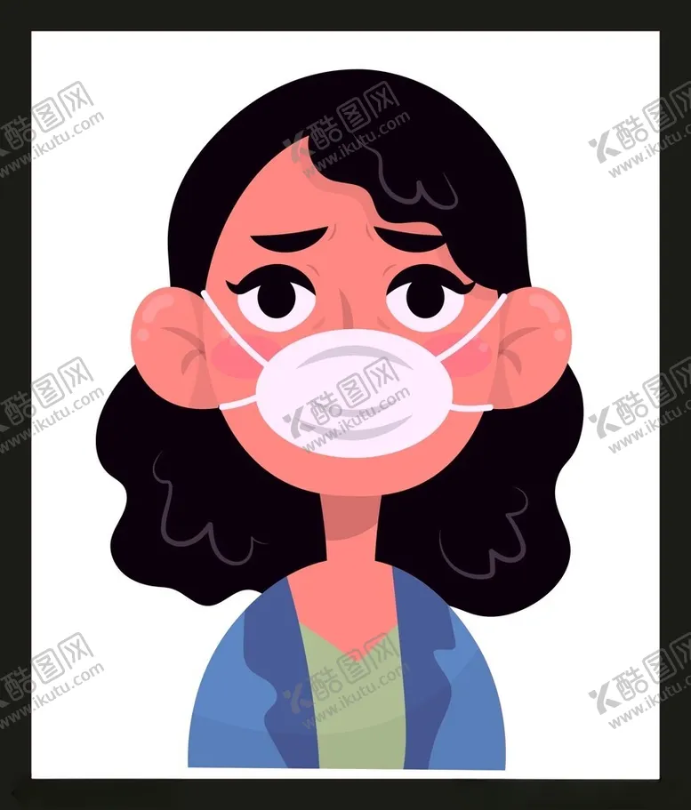 编号：18626702022323432170【酷图网】源文件下载-卡通女孩头像