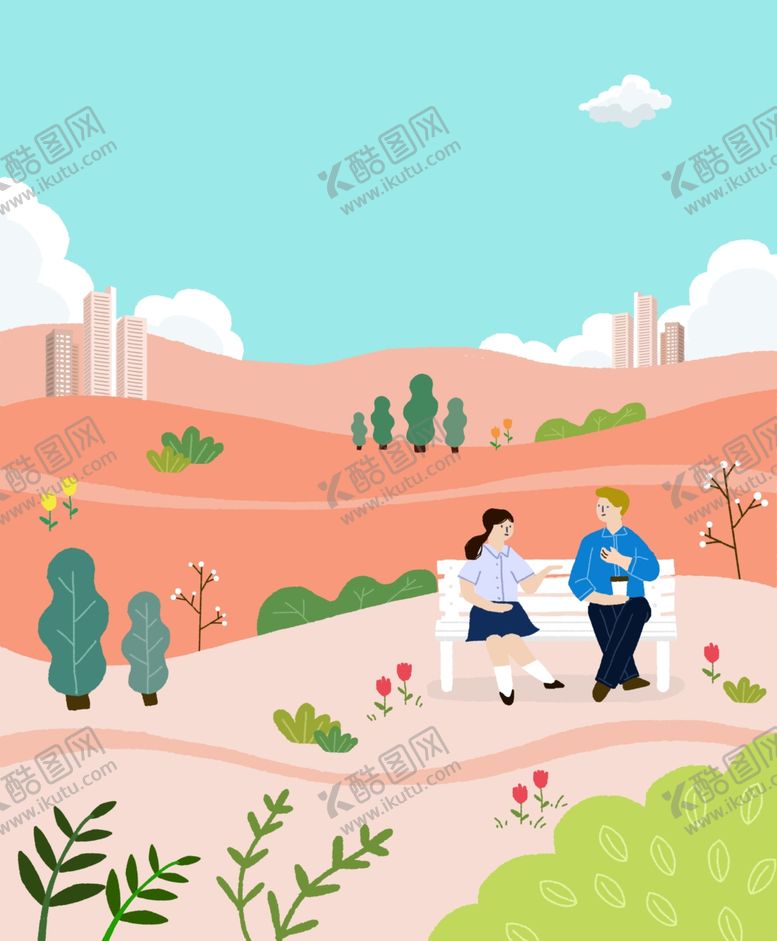 编号：60906402131026494855【酷图网】源文件下载-人物场景插画