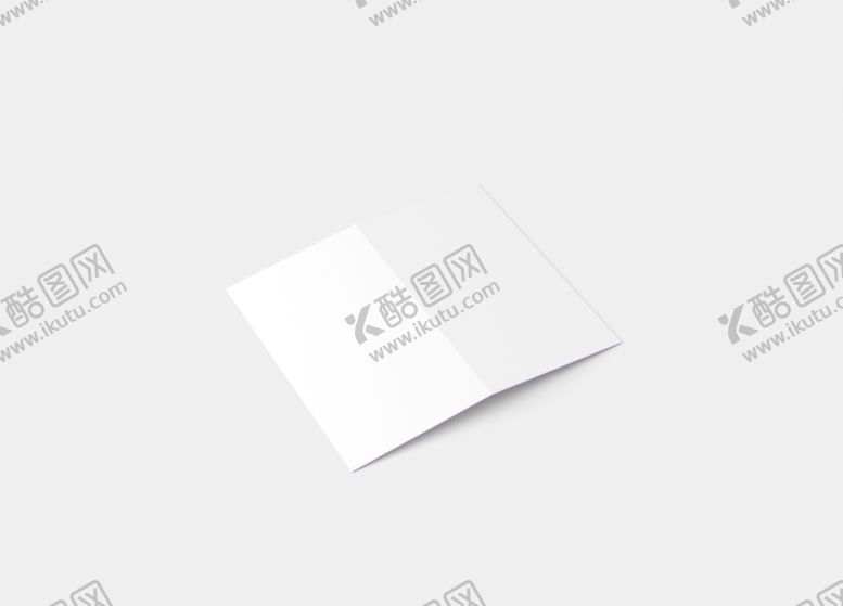 编号：45536505181112108335【酷图网】源文件下载-二折页样机