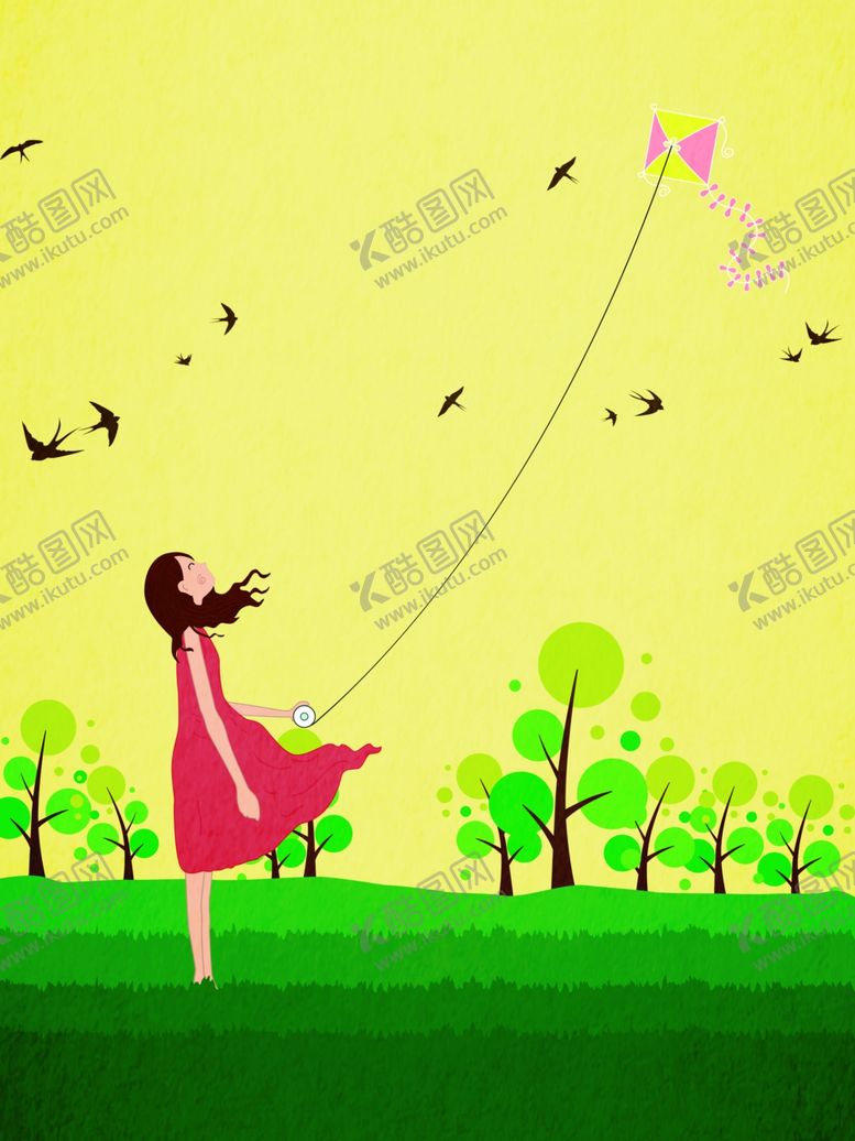 编号：77693210110355505838【酷图网】源文件下载-春天海报