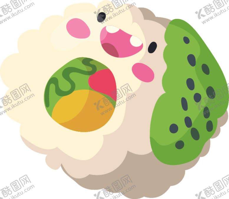 编号：51291607031849312898【酷图网】源文件下载-可爱食物
