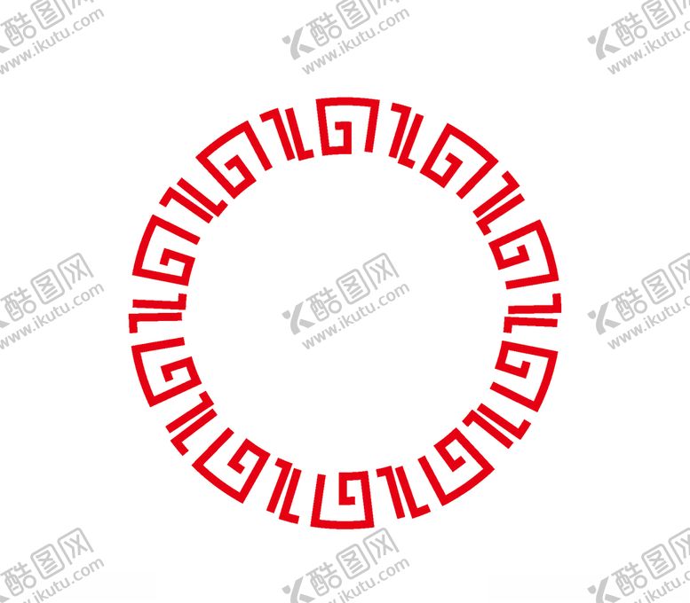 编号：93474104220058107410【酷图网】源文件下载-中式古典圆形花纹