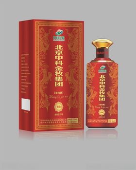 红色酒盒平面设计图