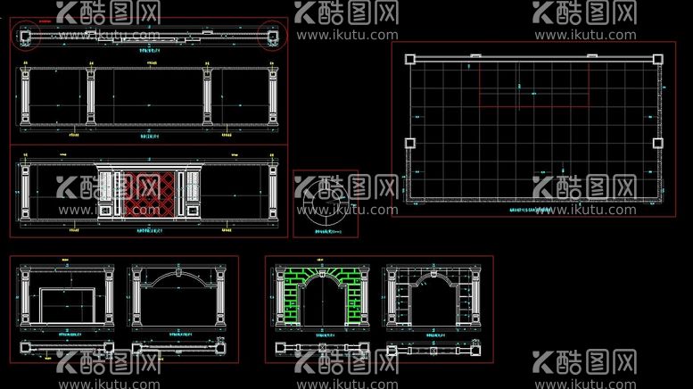 编号：18287512200917059793【酷图网】源文件下载-润发石材施工图下单