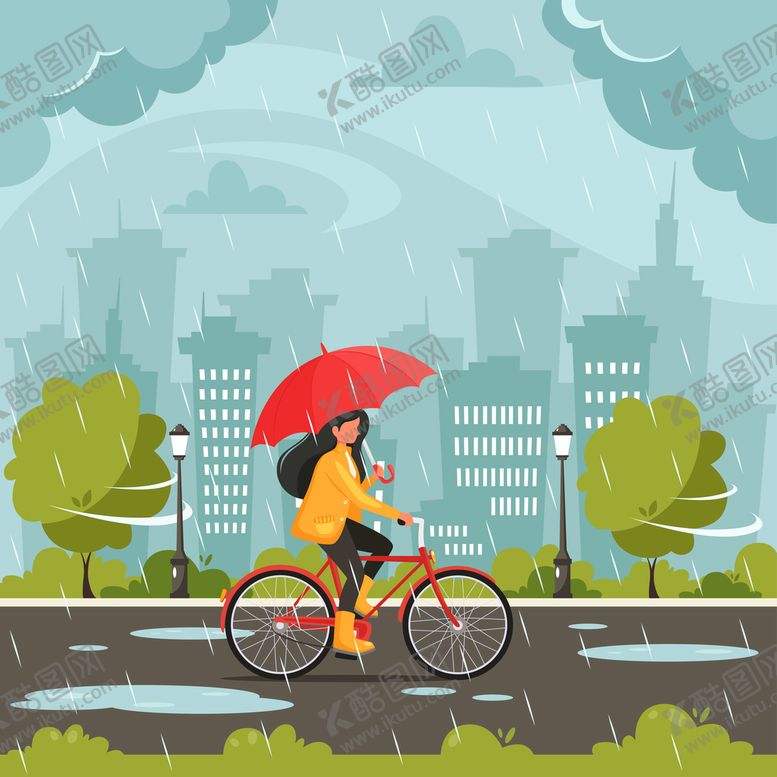 编号：39412610030225422671【酷图网】源文件下载-闪电下雨天气