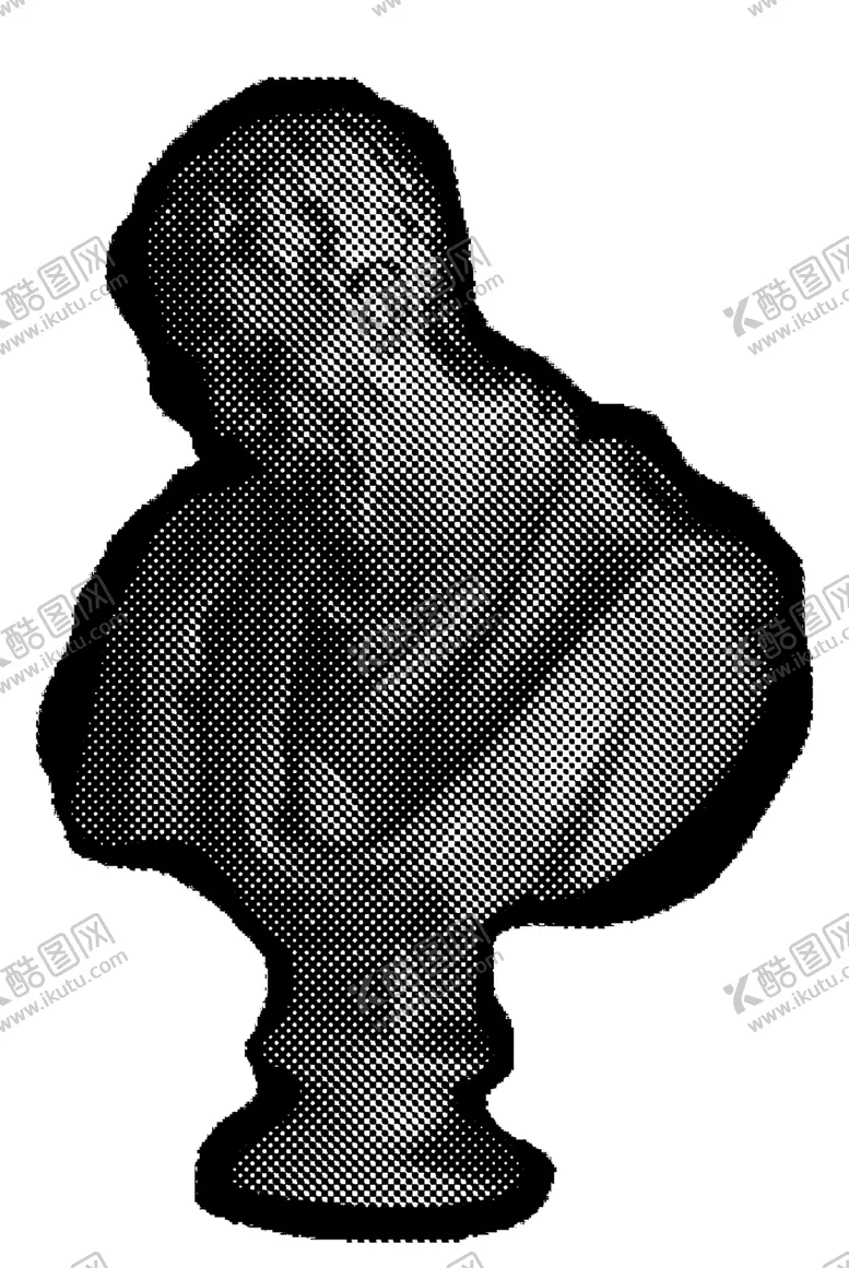 编号：44707102252307486296【酷图网】源文件下载-半调图案元素